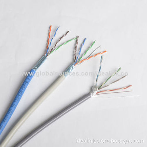 24AWG LAN/Networking Cat5e FTP Cable with 4 Pairs and 9.0mm PE Dielectric